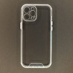 Силиконовый чехол для iPhone 12 Pro Max прозрачный Space