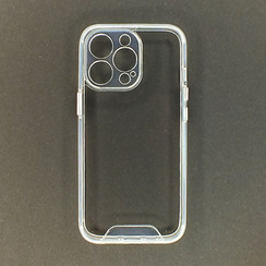Силиконовый чехол для iPhone 13 Pro прозрачный Space