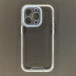 Силиконовый чехол для iPhone 14 Pro прозрачный Space