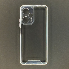 Silicone Case for Poco F5 5G transparent Space