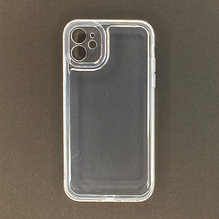 Силиконовый чехол для iPhone 11 прозрачный Space TPU