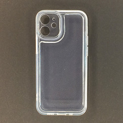 Silicone Case for iPhone 12 mini transparent Space TPU
