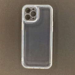 Силиконовый чехол для iPhone 12 Pro Max прозрачный Space TPU