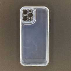 Силиконовый чехол для iPhone 12 Pro прозрачный Space TPU