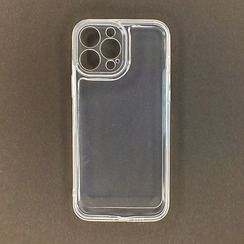 Силиконовый чехол для iPhone 13 Pro Max прозрачный Space TPU