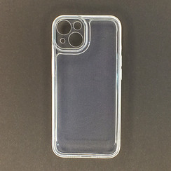 Silicone Case for iPhone 13 transparent Space TPU