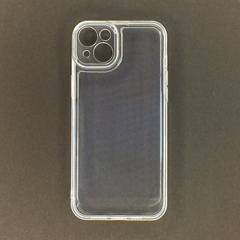 Silicone Case for iPhone 14 Plus transparent Space TPU