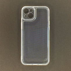 Силіконовий чохол для iPhone 14 Plus прозорий Space TPU