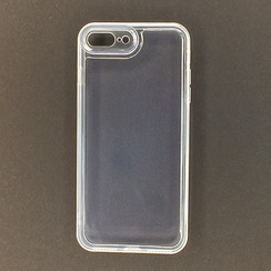 Silicone Case for iPhone 7 Plus/8 Plus transparent Space TPU