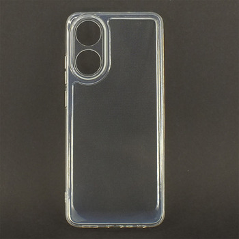 Silicone Case for Oppo A78 transparent Space TPU