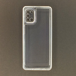 Силиконовый чехол для Samsung A31 (2020) A315 прозрачный Space TPU