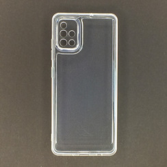 Силиконовый чехол для Samsung A51 (2020) A515 прозрачный Space TPU