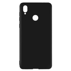 Silicone Case for Huawei P20 Lite black Black Matte