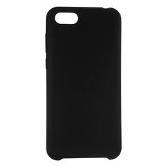Silicone Case for Huawei Y5 (2018) black Black Matte