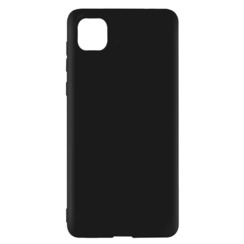 Silicone Case for Huawei Y5P black Black Matte