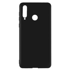 Silicone Case for Huawei Y6P black Black Matte
