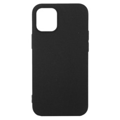 Силіконовий чохол для iPhone 12 mini чорний Black Matte
