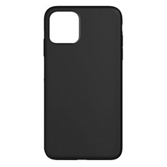 Силіконовий чохол для iPhone 13 чорний Black Matte
