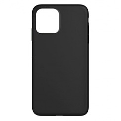 Силиконовый чехол для iPhone 13 mini черный Black Matte