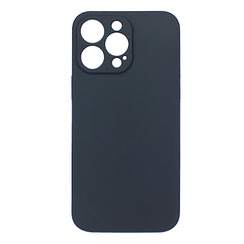 Силіконовий чохол для iPhone 14 Pro Max чорний Black Matte