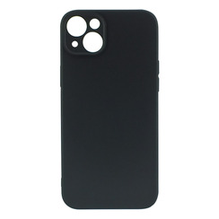 Силіконовий чохол для iPhone 15 Plus чорний Black Matte