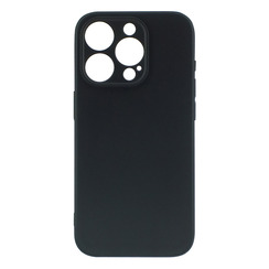Silicone Case for iPhone 15 Pro black Black Matte