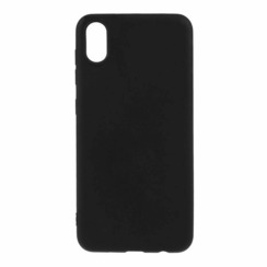 Silicone Case for iPhone XR black Black Matte