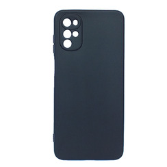 Силіконовий чохол для Motorola G22 чорний Black Matte
