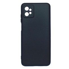 Silicone Case for Motorola G32 black Black Matte