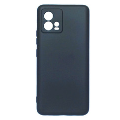 Силіконовий чохол для Motorola G72 чорний Black Matte