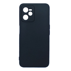 Силіконовий чохол для Realme C35 чорний Black Matte