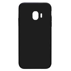 Silicone Case for Samsung J4 (2018) J400 black Black Matte