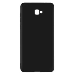 Силиконовый чехол для Samsung J4 Plus (2018) J415 черный Black Matte