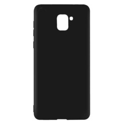 Silicone Case for Samsung J6 (2018) J600 black Black Matte