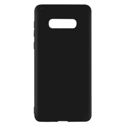 Силиконовый чехол для Samsung S10E черный Black Matte