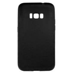 Силіконовий чохол для Samsung S8 чорний Black Matte