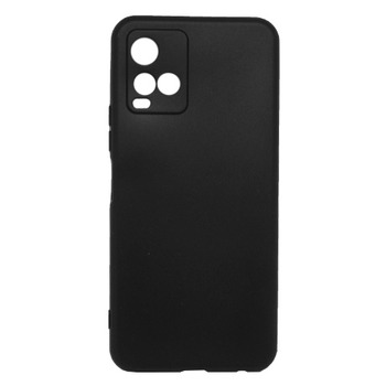 Silicone Case for Vivo Y21/Y33S black Black Matte