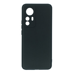 Silicone Case for Xiaomi 12T black Black Matte