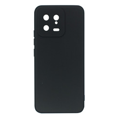 Силиконовый чехол для Xiaomi 13 черный Black Matte