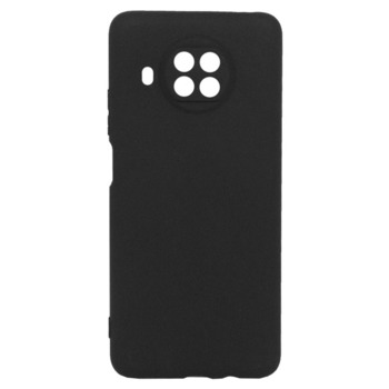 Силиконовый чехол для Xiaomi Mi 10T Lite черный Black Matte