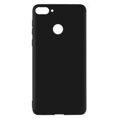Silicone Case for Xiaomi Mi 8 Lite black Black Matte