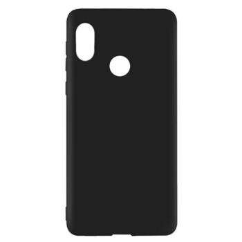 Силиконовый чехол для Xiaomi Mi A2 Lite черный Black Matte