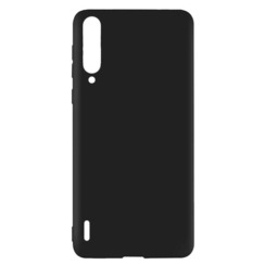 Силиконовый чехол для Xiaomi Mi A3 черный Black Matte
