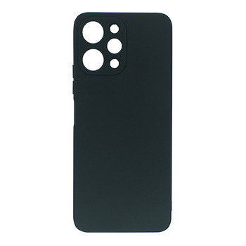 Silicone Case for Xiaomi Redmi 12 black Black Matte