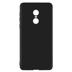 Силиконовый чехол для Xiaomi Redmi 5 черный Black Matte