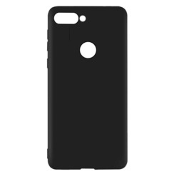Silicone Case for Xiaomi Redmi 6 black Black Matte