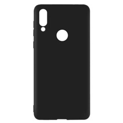 Silicone Case for Xiaomi Redmi 7 black Black Matte