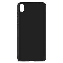 Silicone Case for Xiaomi Redmi 7A black Black Matte