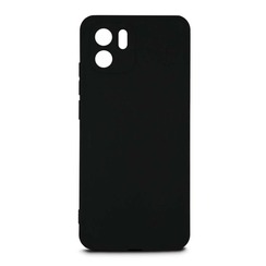 Силиконовый чехол для Xiaomi Redmi A1/A2 черный Black Matte