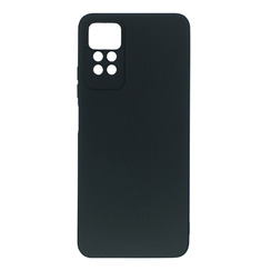 Силиконовый чехол для Xiaomi Redmi Note 12 Pro черный Black Matte